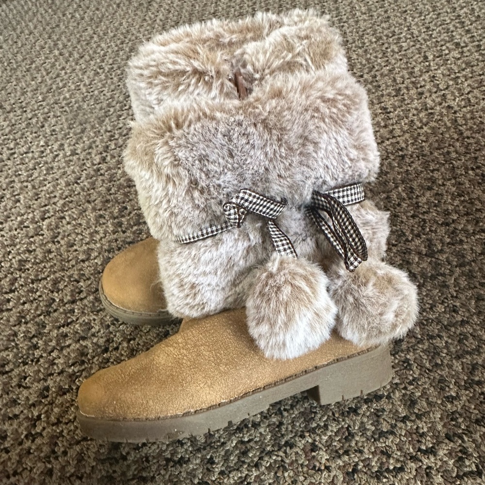 Toddler Fur Boots